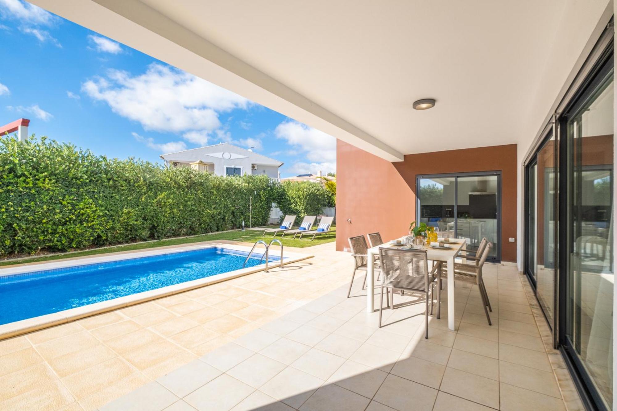 Villas Novochoro - Large Garden- Heatable Pool Albufeira Exterior photo