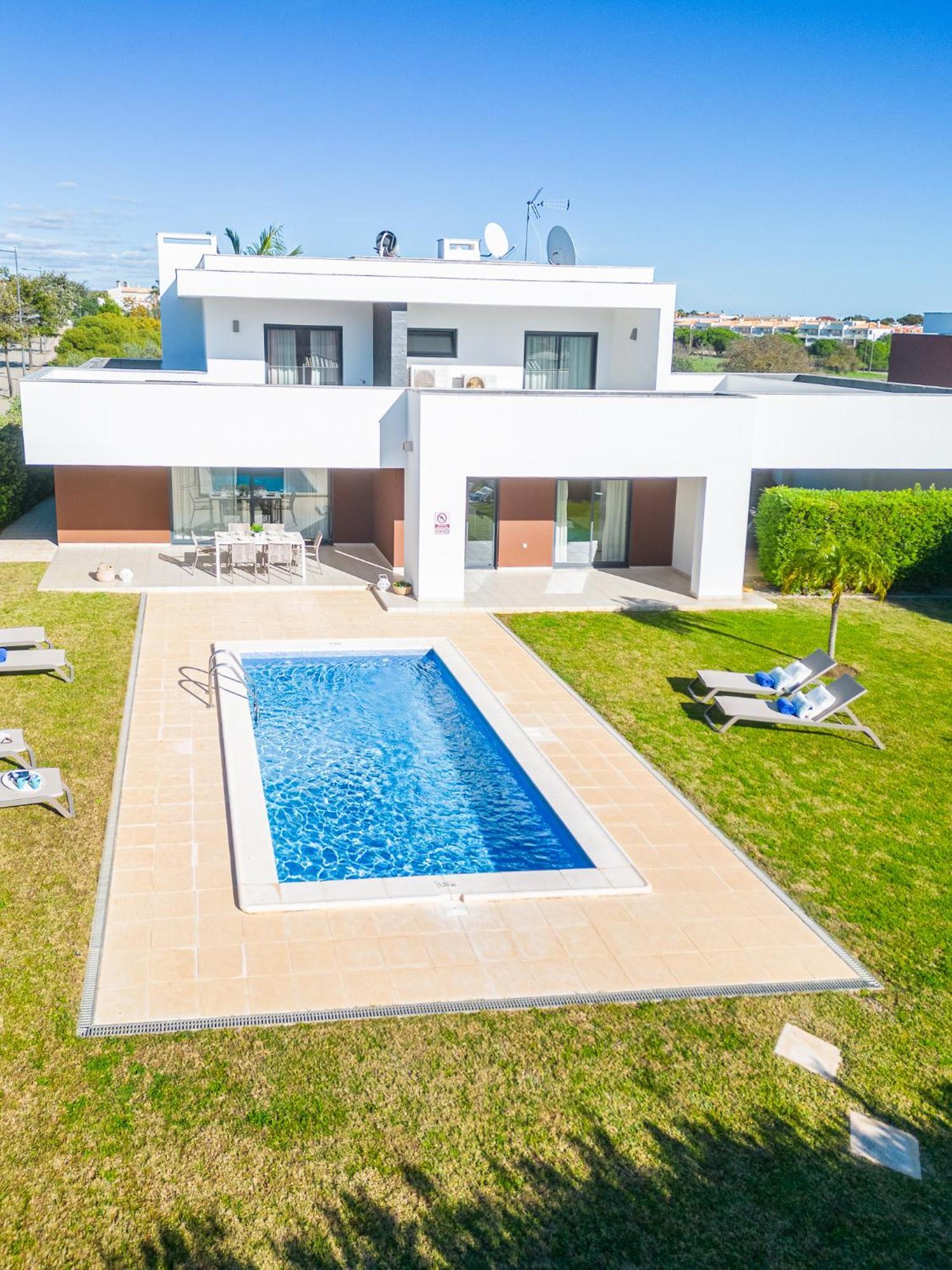 Villas Novochoro - Large Garden- Heatable Pool Albufeira Exterior photo